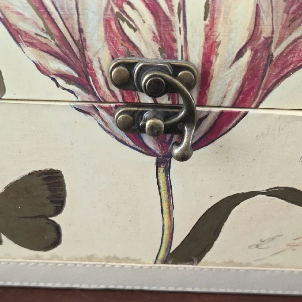 Chad Barrett Vintage Art In Motion Floral Chest